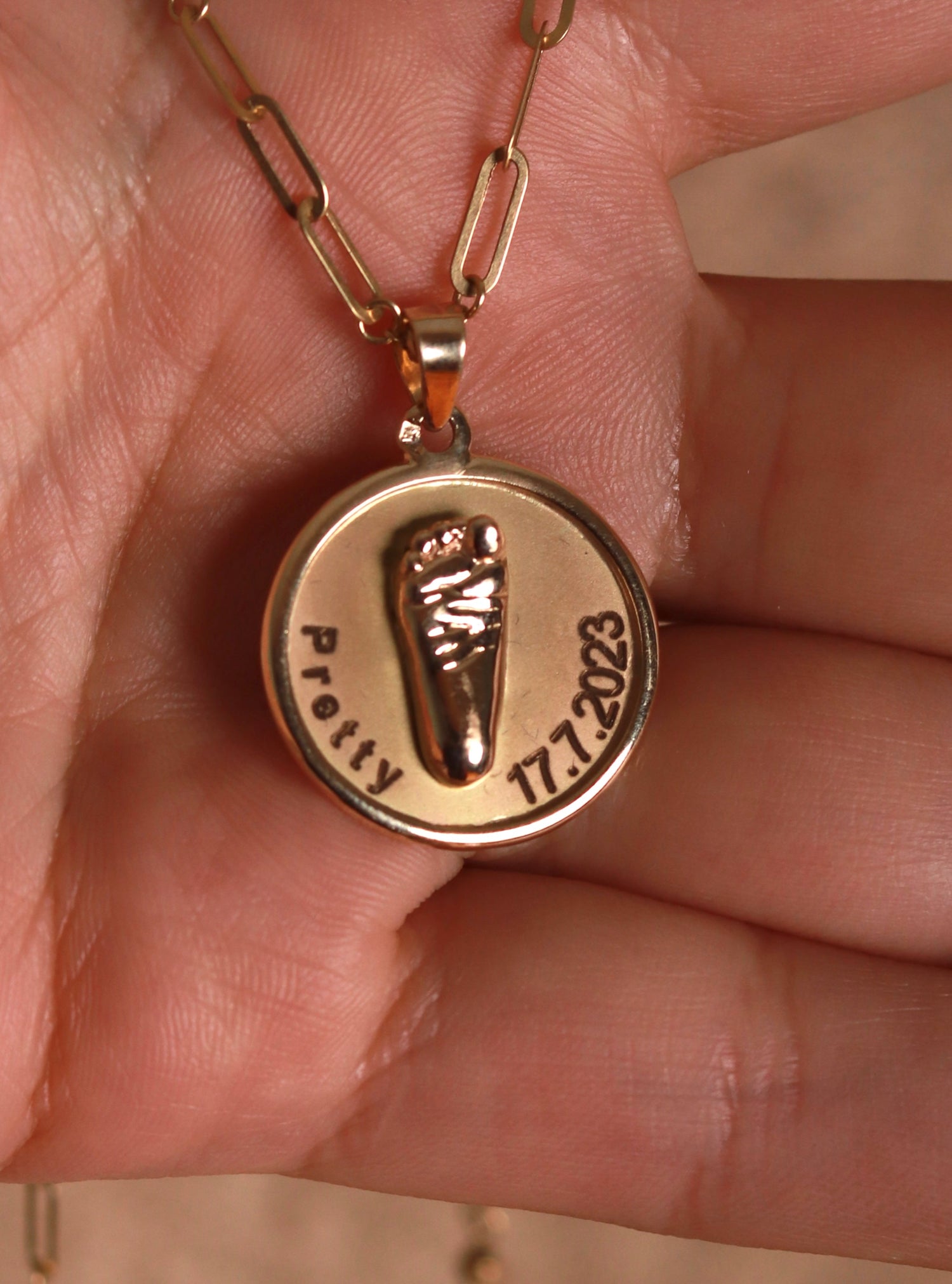 Pendants of Baby Prints
